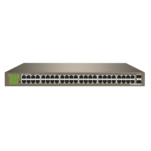 IP-COM G1050F Неуправляемый коммутатор с 48 гигабитными портами 10/100/1000 Мбит/с, 2 SFP 1000 Мбит/