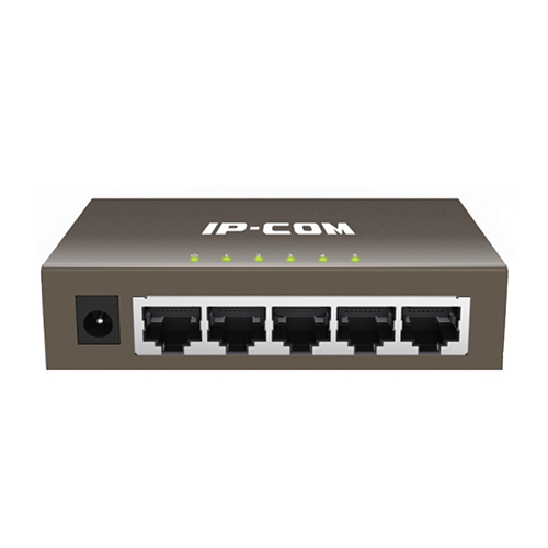 IP-COM G1005 Неуправляемый коммутатор G1005, 5 портов RJ 45 Gigabit Ethernet (10/100/1000 Мбит/с)