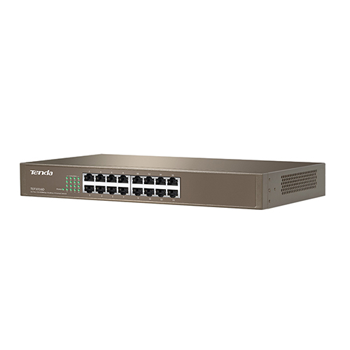 Tenda TEF1016D 16-портовый настольный коммутатор FE без управления