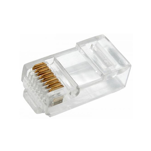 Джек RJ-45 8P8C CAT 5e REXANT под витую пару, UTP