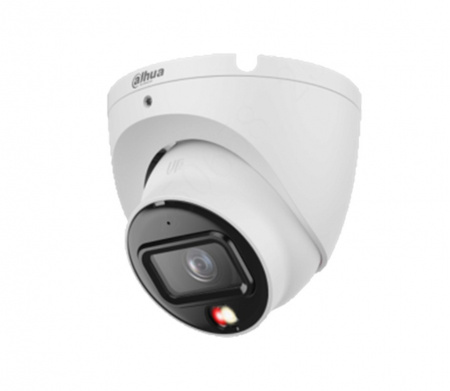 DH-IPC-HDW1839TP-A-IL-0280B-S6 Уличная купольная IP-видеокамера с ИК и LED-подсветкой до 30м 8Мп (2.8мм)